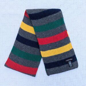 Hudson's Bay HBC  Stripes Scarf Wool Blend Striped